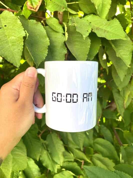GO:OD AM coffee mug