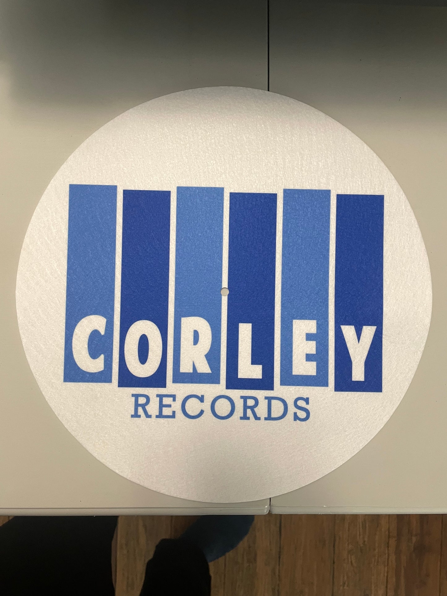 custom 12" slipmat for record players, with your image or logo